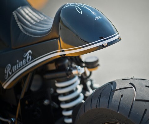 Highway Fighter with view on rear