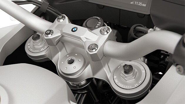 La horquilla ajustable F 900 GS Adventure de BMW Motorrad