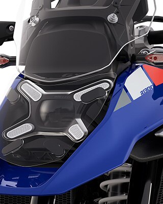 La parte frontal de la R 1300 GS Trophy de BMW Motorrad