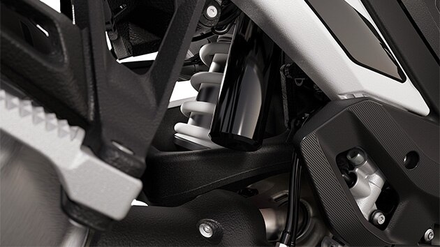La amortiguación deportiva de la R 1300 GS Trophy de BMW Motorrad