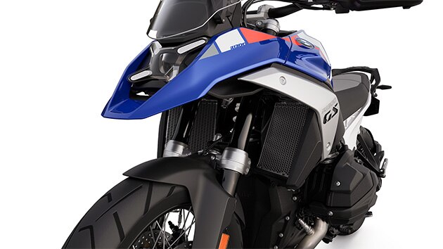 La rejilla de protección del radiador de la R 1300 GS Trophy de BMW Motorrad