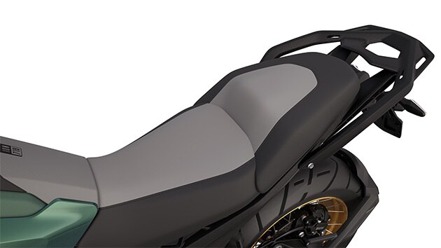 La BMW R 1300 GS Option 719 Tramuntana con asiento para el acompañante