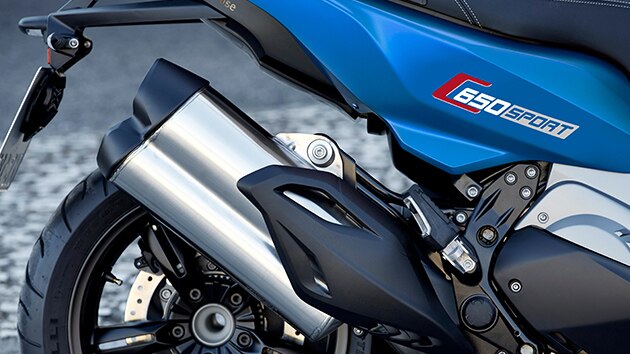 Silenciado de la C 650 Sport