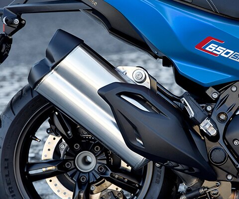 Silenciado de la C 650 Sport