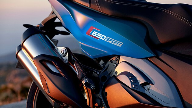 Sección trasera de la C 650 Sport